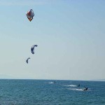Δραστηριότητες στην Βόρεια Εύβοια: kitesurf.
